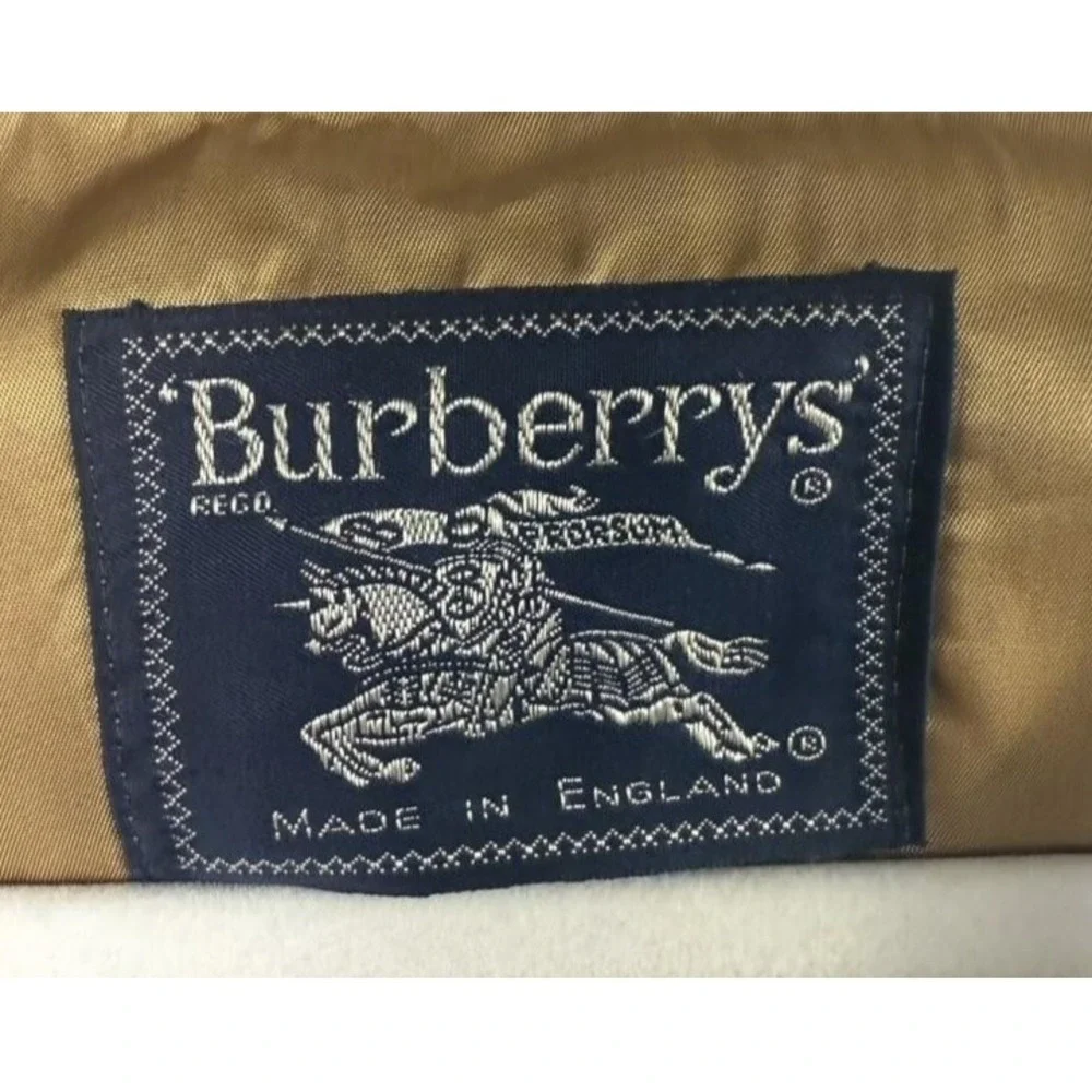 Vintage Burberrys Coat Mens 58 Regular Camel Wool Camelhair‎ Made in England 90s